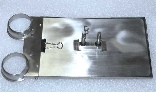 Scorekarten-Halter, mit Zustecken-Füße, für Bohrungsabstand von 2 cm